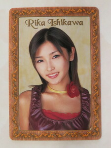 石川梨華　カード　Rika Ishikawa