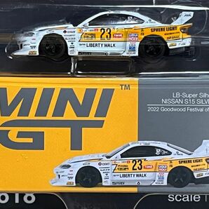 LBWK ミニGT MINI GT LBスーパーシルエット S15 シルビア #23 2022 グッドウッドフェスティバル仕様