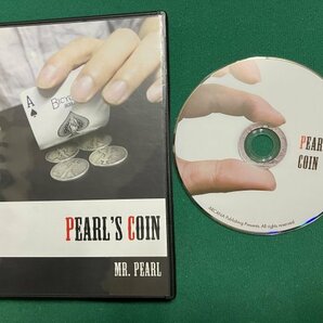 ★パールズ・コイン（Pearl's Coin by Mr. Pearl）本格的で実践的なコインマジック集！★手品 マジックの画像1