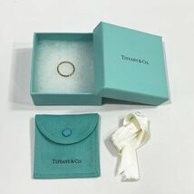 中古B/標準 TIFFANY&Co. ティファニー パロマピカソ ハマード K18PG レディース リング・指輪 10号 20448722_画像7