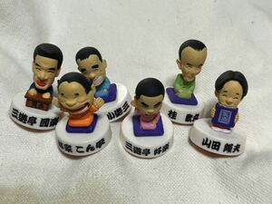 SUNTORY/サントリー　カテキン式 笑点フィギュア付はんこ　三遊亭圓楽/小遊三/好楽/桂歌丸/林家こん平/山田隆夫　未使用品