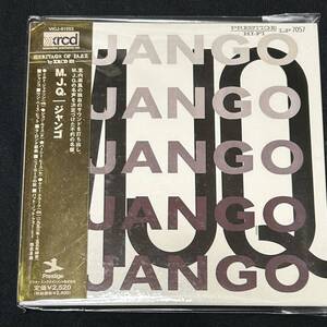 金帯紙ジャケ高音質xrcd★モダン・ジャズ・カルテットMJQ「ジャンゴ/DJANGO」ミルト・ジャクソン　ジョン・ルイス