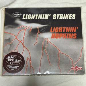 LIGHTNIN' HOPKINSライトニン・ホプキンス「LIGHTNIN' STRIKES」VEE JAY盤