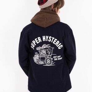 HYSTERIC GLAMOUR SBM HOTROD刺繍 コーチジャケット L