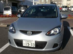 マツダ デミオ 1.3 DBA-DE3FS 車検6年6月28日 ナビ ETC 63480km 広島市発