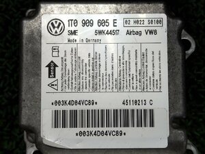 VW SRSユニット トゥーラン 1TCAV 1T3 2011 #hyj C229-089