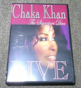 輸入盤1DVD：CHAKA KHAN/THE SIGNATURE DIVA LIVE/US/CJ PRODUCTIONS/国内再生可