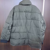 NR692 AIRWALK ダウン エアウォーク アウター ジャケット 大きいサイズ 未使用品 タグ付き カーキ 5L 冬物 服 _画像2