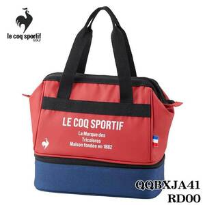 ルコック QQBXJA41 二層式 ポーチ レッド le coq sportif GOLF RD00 2024 25p 即納