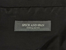 【SPICK AND SPAN】スピックアンドスパン＊ジャンパー＊ブラック＊サイズ38《送料込み！》_画像4