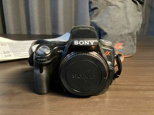 SONY レンズ交換式デジタルカメラ a55 SLT-A55V