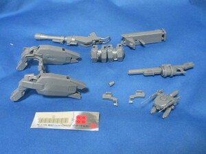 【組立済】 HG IBO ARMS 002 MSオプションセット2 & CGSモビルワーカー (宇宙用)