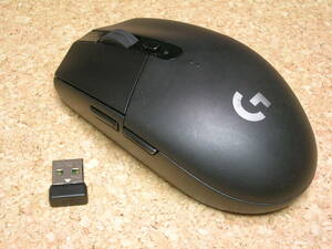 ロジクール　G304　ワイヤレスゲーミングマウス　レシーバ付属　ジャンクで(9001d)