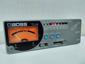 BOSS TU-8 半音下げ オープンチューニング 対応 定番 チューナー ボス ギター ベース tuner GUITAR BASS 