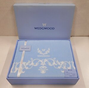 WEDGWOOD ウェッジウッド 綿毛布 140x200cm 西川産業 【ス410】