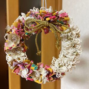 ★春リース★布リース★玄関リース
