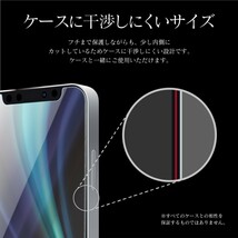 送料無料 新品 iPhone12 iPhone12mini iPhone 12 mini ガラス フィルム 10H 強化 ガラス ブルーライト カット アップル 目疲れ 光沢 強化 2_画像3