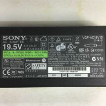 （0125KS02）送料無料/中古/SONY ソニー/VGP-AC19V10/19.5V/4.7A/純正 ACアダプタ 4個セット_画像2