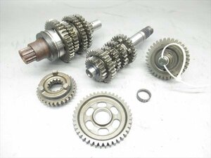 EGR5-1224-4 ホンダ ホーネット250 MC31 MC14E-150～ エンジンパーツ ミッション ASSY メイン カウンター スターターギア 他