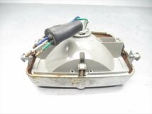 E3R5-1227 ホンダ スーパーカブ90 カスタム ヘッドライト レンズ 純正品 【HA02-2632*** セル付き 3速 動画有】_画像6