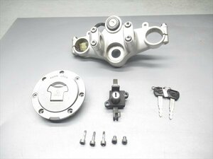 E1R6-0110 ホンダ VTR250-2 キーセット メイン ホルダー キャップ 実動車取外し品 【MC33-1602*** FIモデル 後期型 動画有】