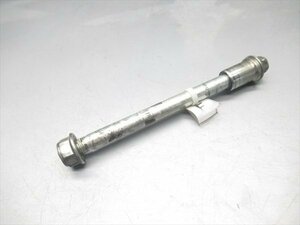 E1R6-0110 ホンダ スーパーカブ90 カスタム フロント アクスルシャフト 純正品 【HA02-2508*** 3速セル付 動画有】