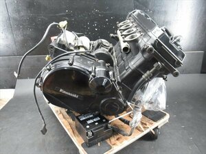 【同梱不可】 F1R6-0119 カワサキ ZZR1100 実動♪ エンジン ASSY 良好 【ZXT10D-009*** D型 動画有】