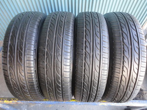 ダンロップ　EC202　155/65R13　4本　9.5分溝2本と9分溝２本　程度良好！