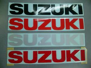 ☆彡スズキ　SUZUKI　タンクエンブレム 　ピュアレッド　GSX250/400/750/1100S GSX-R　 刀　カタナ ザリ　ゴキ　ガンマ　Γ 純正品☆彡