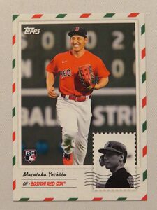 Masataka Yoshida Topps MLB Holiday Card #20 吉田正尚 トップス ホリデーカード 20