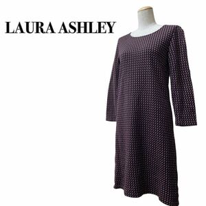 Laura Ashleyローラアシュレイ 総柄長袖ワンピース9M