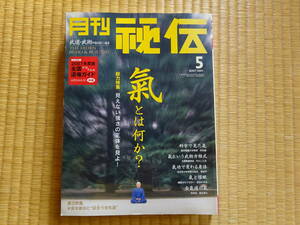 月刊秘伝　2007年5月　氣とは何か？　武道　武術　太極拳　合気道