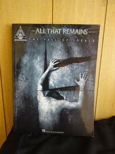 ALL THAT REMAINS THE FALL OF IDEALS Songbook Guitar Recorded Versions оценка 