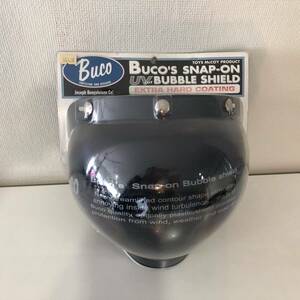 BUCO'S SNAP-ON UV cut BUBBLE SHIELD SMOKE