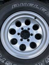 ミッキートンプソン　16インチ　8J-20 ブリヂストンDUELER275/70r16 ランクル80 60 70 プラド95 78 ジムライン　デイトナ_画像3