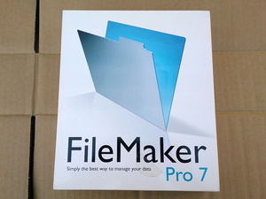 ★データベース設計／管理★ FileMaker Pro 7 for Windows ファイルメーカーPro ライセンスキーあり！［2/3］