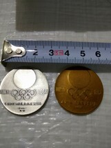 10B オリンピック東京大会記念メダル　TOKYO1964 造幣局 銅メダル　銀メダル_画像7