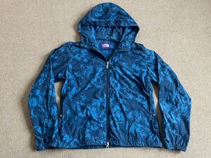 ノースフェイス THENORTHFACE パープルレーベル アロハプリントマウンテンウインドパーカージャケット Lサイズ NP2417Nアウトドア