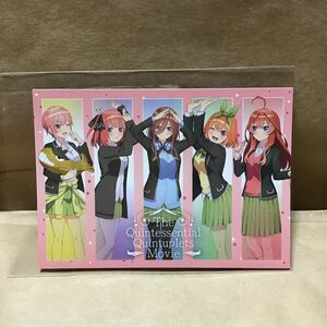 五等分の花嫁 桃の館 Kalita コラボ 特典 フォトカード 中野一花 二乃 三玖 四葉 五月