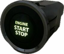 スタートスイッチ　ＰＵＳＨ ＳＴＡＲＴ エンジンスタートスイッチ　ＬＥＤ打ち替え済品☆６色オーダーＯＫ☆_画像3