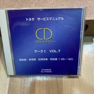 トヨタ 取扱書 CD マニュアル マーク2 クレスタ　チェイサー　絶版