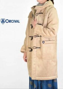 ダッフルコート ウール ベージュ オーシバル ORCIVAL キャメル