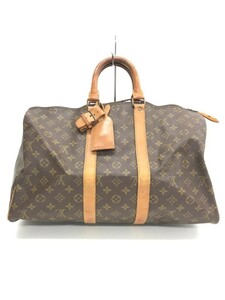 LOUIS VUITTON ルイヴィトン モノグラム キーポル45 ボストンバッグ M41428 パドロック 旅行バッグ メンズ/レディース 