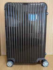 1円スタート RIMOWA リモワ SALSA DELUXE サルサデラックス 63L 4輪 MW TSAロック グラニットブラウン 超軽量 スーツケース キャリーケース