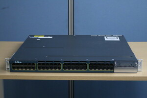 【シスコ　CISCO　WS-C3560X-48T-S V02】スイッチ　2012年製　現状!!　管24ざ84