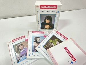 〈美品〉河合奈保子 DVD コレクション BOX ボックス 3枚組 PURE MOMENTS ピュア・モーメンツ セル版 日本コロムビア 帯付き 