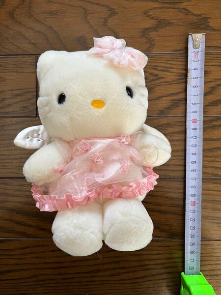 キティ ハローキティ レトロ ぬいぐるみ 希少品 当時物 ドレス レア