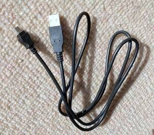 USBケーブル mini USB type B 充電、通信ケーブル 長さ1.2m 送料込み
