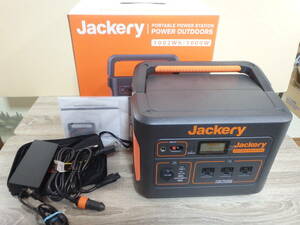 Jackery ポータブル電源 1000 （278400mAh） アウトドア 防災 1002Wh/1000W 付属品 箱 完備 