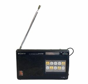 貴重　ソニー PLL シンセサイザーレシーバー ICF-M500 ラジオ　カード　 PLLシンセサイザー ポータブルラジオ ラジオ